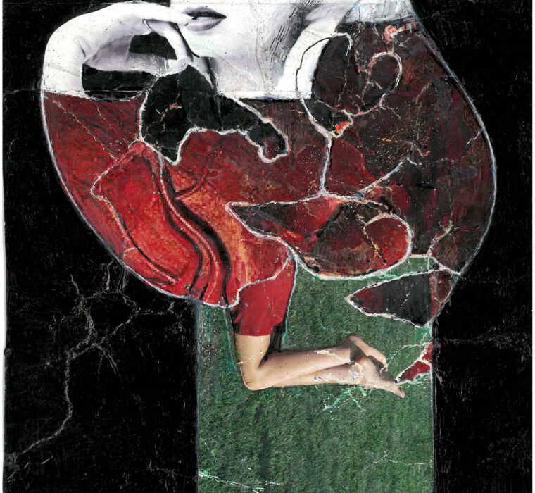 Konstantinos Patsios-The-young-and-the-restless15x20cmmixed-media-on-canvas2017