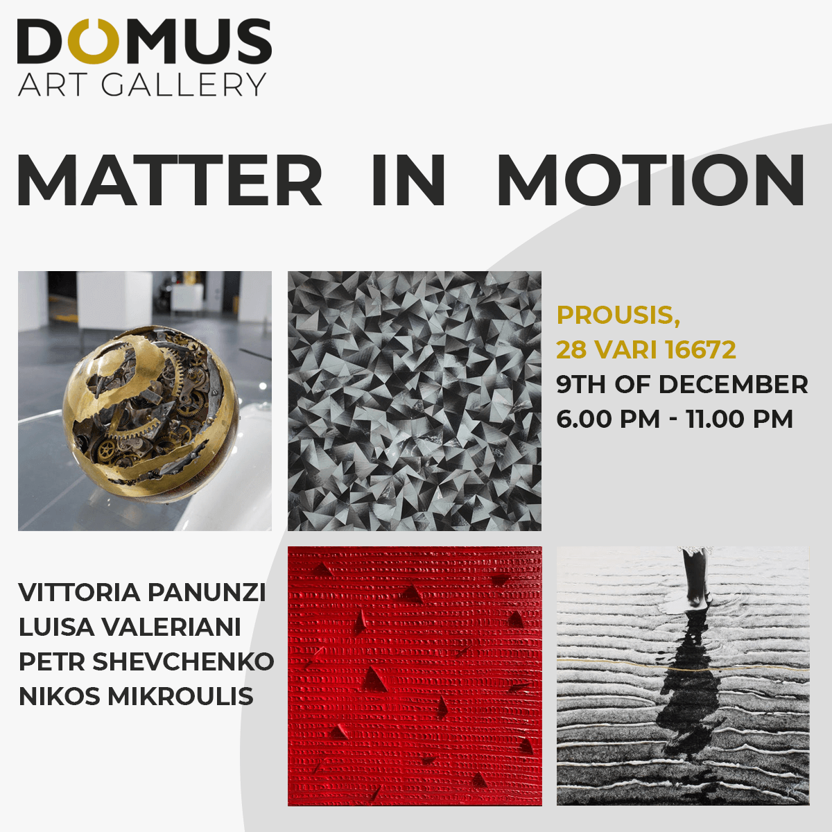 Matter in Motion