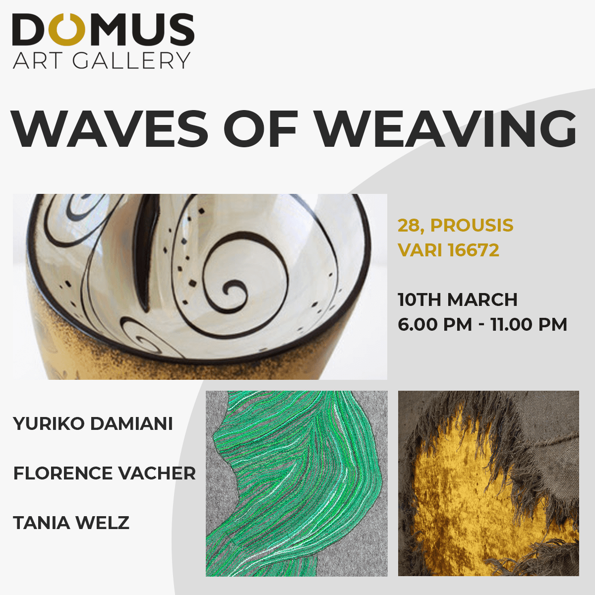 DOMUS Art Gallery | Waves of Weaving